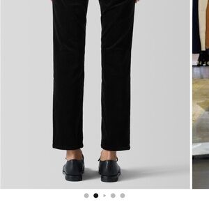 Eileen Fisher Black Straight Leg Pants